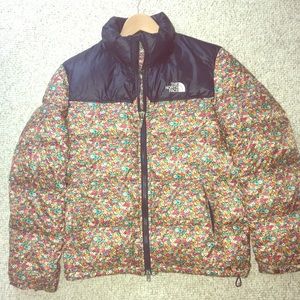LIMITED EDITION NORTH FACE PURPLE LABEL floral